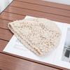 Handmade crocheted headgear women's autumn and winter new warm face small pullover hat atmosphere knitted versatile wool hat