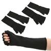 2 Paar Schnittfeste Sicherheitsärmel 5 Stufen Verhindern Kratzer Armschutz Ärmel mit Finger H