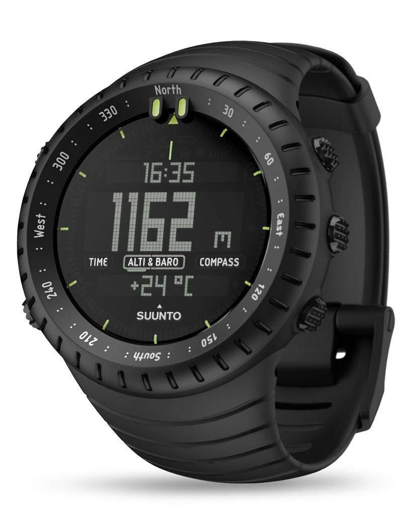 Suunto Core All Black ATM wasserdicht Japanisch SS014279010 (3 widerstandsfähig, Kompass/Höhenmesser/Luftdruck/Wassertiefe) [Originalprodukt/Hersteller's