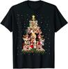 Chihuahua Christmas Tree Xmas Gift For Chihuahua Dogs Lover All Size Shirt Unisex T-Shirt