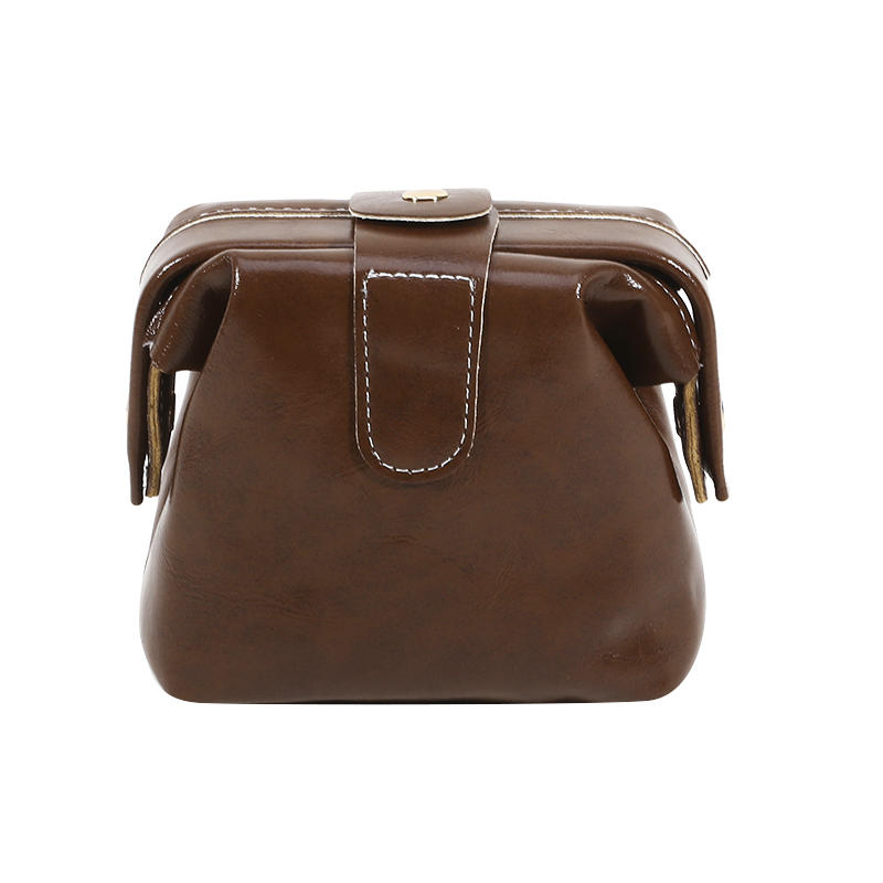 PU Leather Multifunctional Coin Purse Earphone Storage Bag Small Lipstick Clutch Handbag Travel Organizer