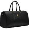 Jordan Monogram 25L Polyurethane One Shoulder Handbag, Travel Bag Unisex Black HV2856-011