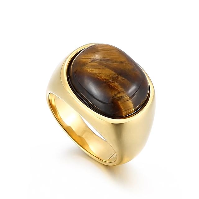 

Винтажное простое кольцо с камнем, очаровательное мужское роскошное ювелирное изделие, подарки на лучший размер 7-13 12