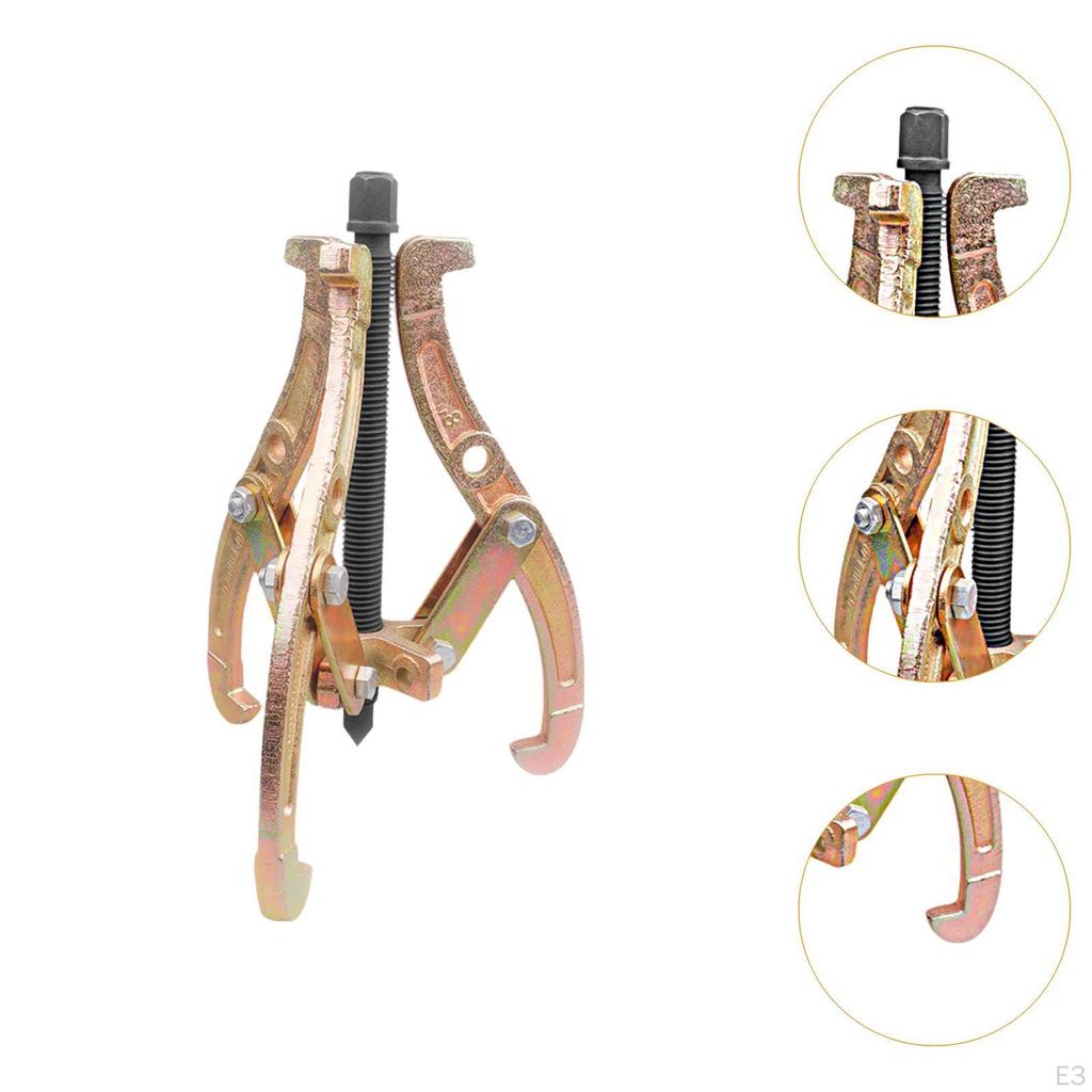 3 Jaw Bearing Puller Removal Tool Professional Lightweight Remover Removing for Car