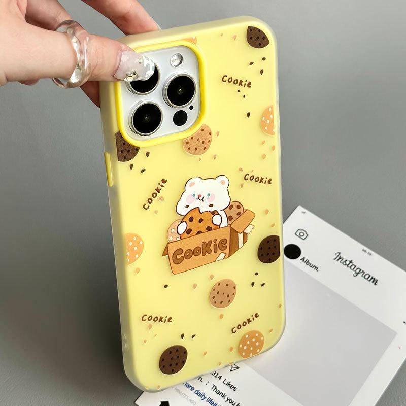 Zhitai Cartoon Jelly Case for iPhone 11 To 15, XS, 12, 14 Pro Max - Women's Edition