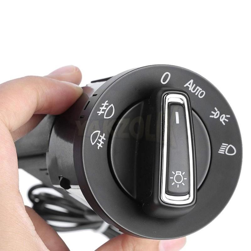 Headlight Switch Light Control Button For Vw Jetta Bora Golf MK4 Passat B5 Beetle T5 Polo 9N Sharan Lupo 1995 - 2005 3BD941531