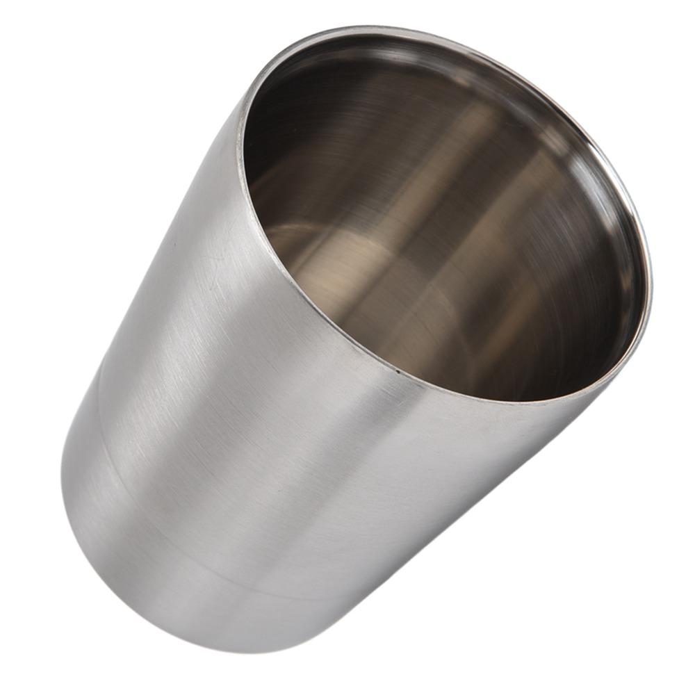 Thickened Stable Juice Beer Tumbler Rustless Steel Straight Drinking Mug Party Beer Drinking