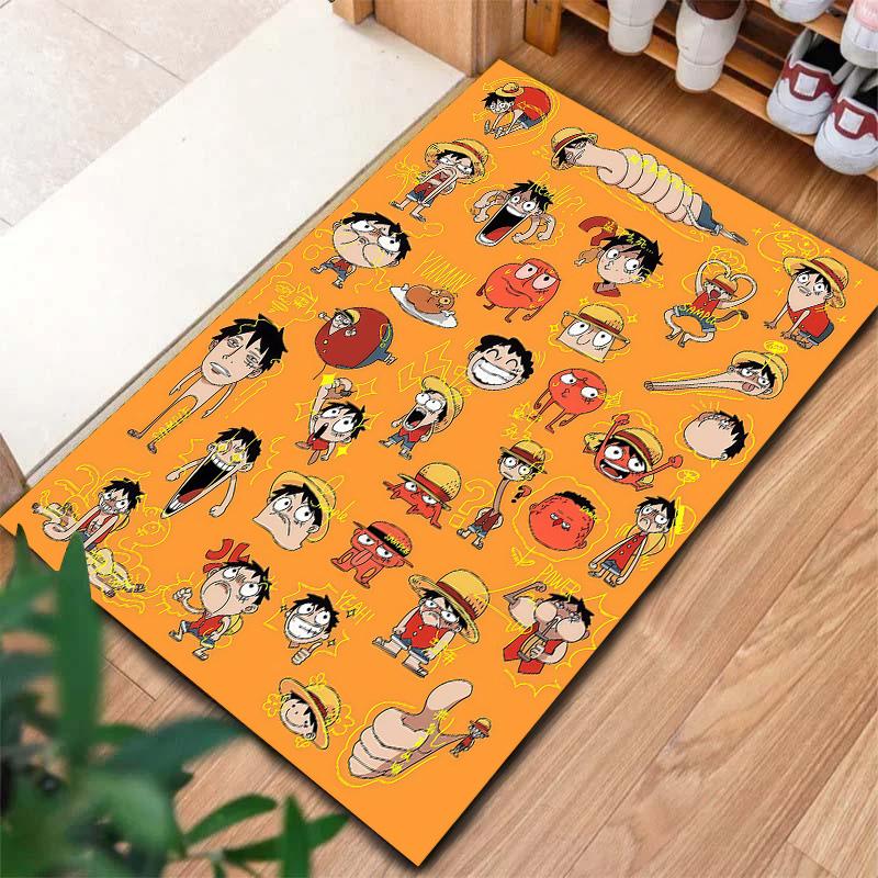 Monkey D Luffy Carpet Rug For Living Room Bedroom Home Sofa Decoration,kids Play Nonslip Floor Mat