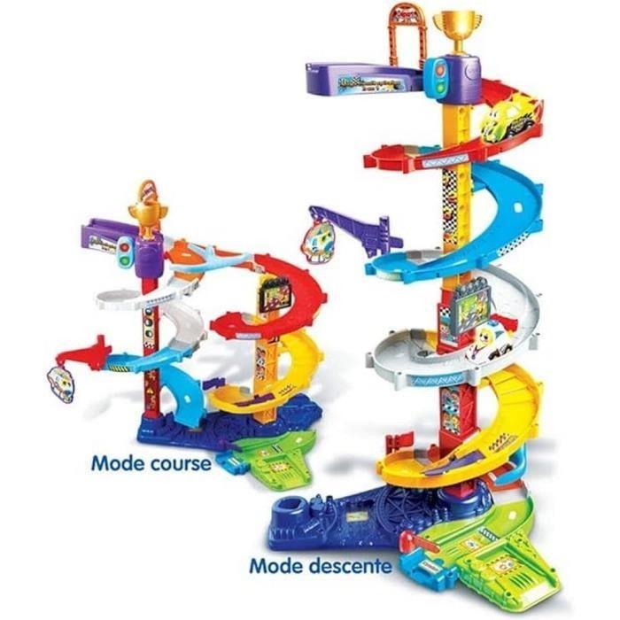 Circuit De Voitures - VTECH - Tut Tut Bolides - 2 En 1 - 5 Zones Magiques - Voiture Titouan