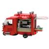 Christmas Coffee Cart Building Blocks Toy - Winter Festival Theme
