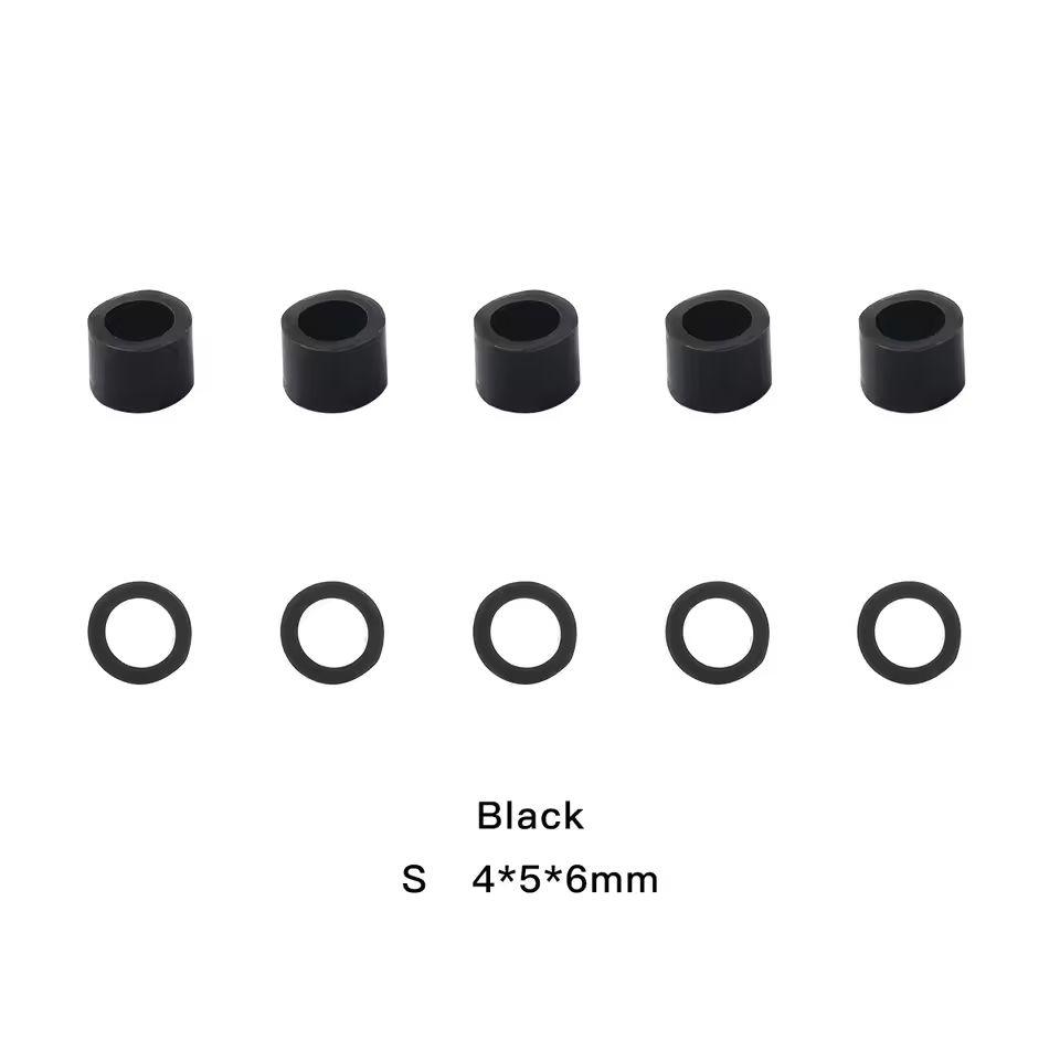 100Pcs/Box Dental Color Code Ring Silicone Identification Circle Orthodontic Instrument Dentistry Material Autoclavable