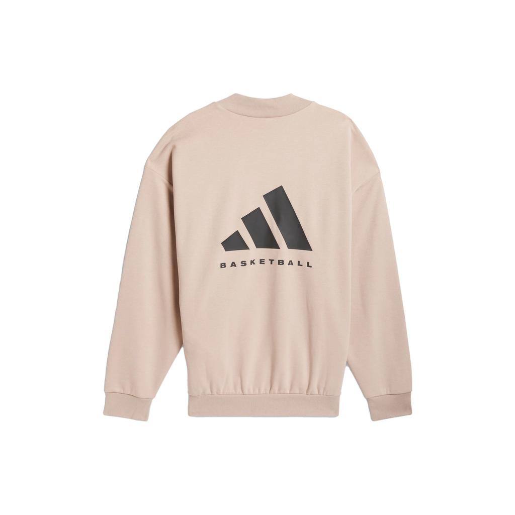 New Adidas Sweatshirts Unisex Pearl Smoke Gray IM8422