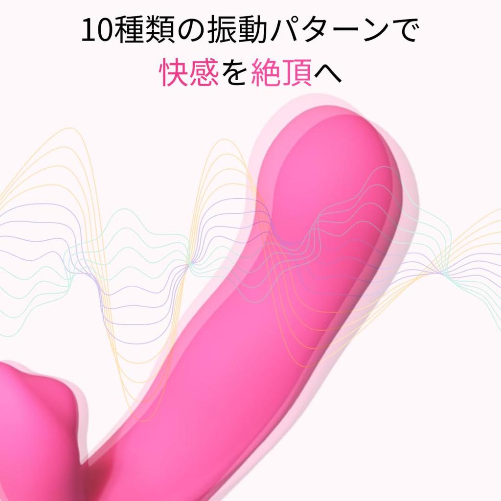 Thrusting Vibrator for Women, 10 Vibration Patterns, Waterproof, Quiet, Rechargeable Wand Massager, Adult Toy, Purple