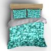 Geometric Pattern Home Decor Set Bedding Set with 1 Duvet Cover 2 Pillowcases Single Double King Queen, Gift