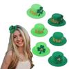 Shamrock Hat Decoration Hairpin Stylish Hat Shape Hair Clip Children Hairclip for Various Ages and Festives Occasion