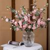 High-End Wild Mountain Camellia Artificial Flowers for Home Decor and Photography Props