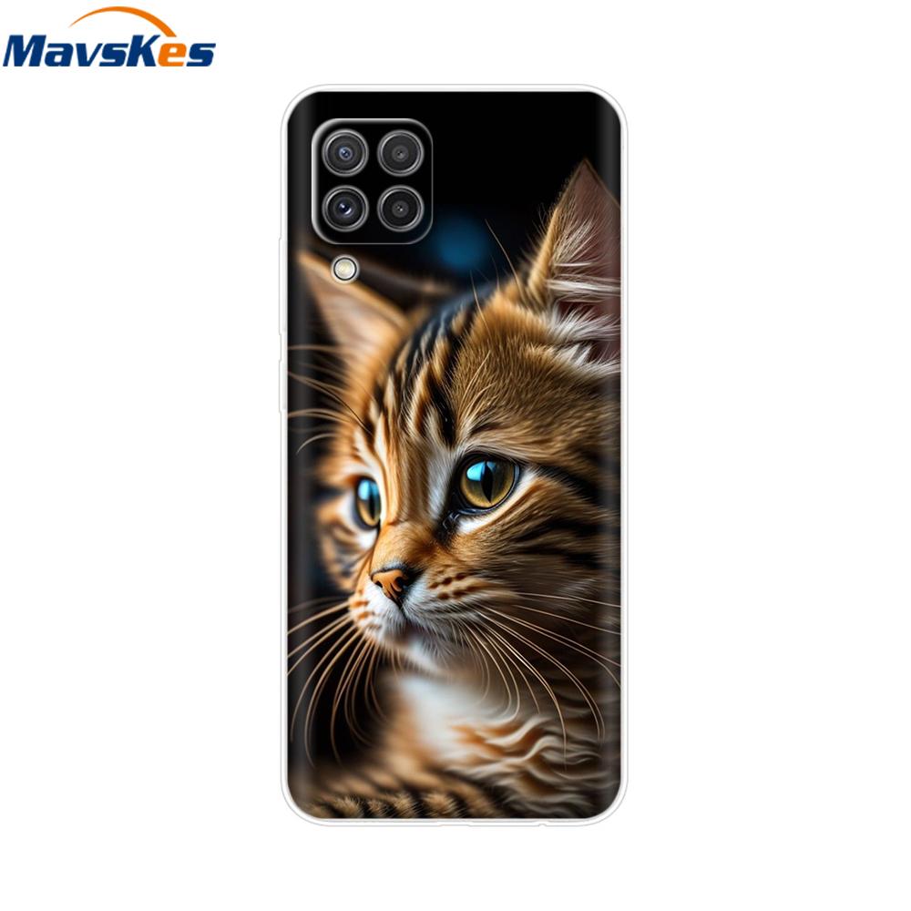 Für Samsung Galaxy A12 Hülle Weiche Silikonhülle Modisch Bemalte Weiche Handy-Fundas Für Samsung Galaxy A12 Hülle A 12 Hülle Stoßfänger