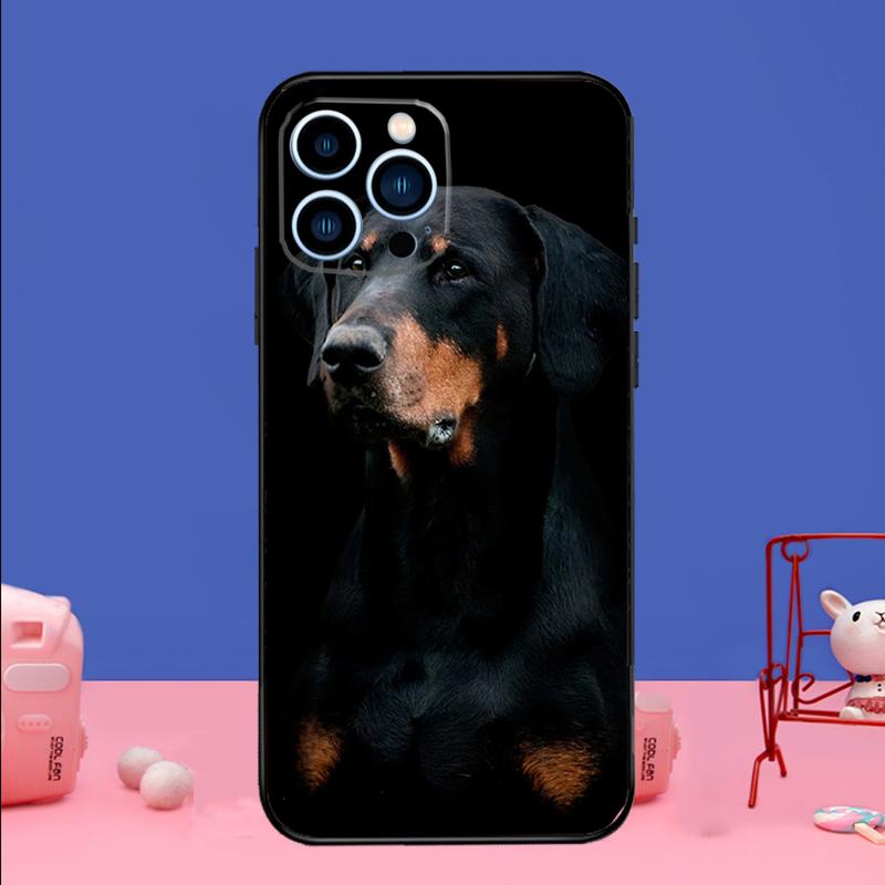 Doberman Dog Phone Case For iPhone 17 16 15 14 13 11 12 Pro Max Plus 13 12 Mini 16e 17 Air Bumper Cover