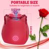 Rose Powerful Suction Vibrator for Women Clitoris Stimulator Female Oral Nipple Sucker Adult Sex Toy for Ages 18+