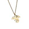 New Magic Dragon Pendant Titanium Steel Necklace Jewelry Men's Accessories