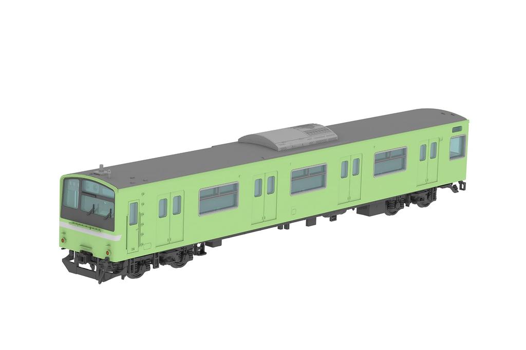 Plum 180 JR West 201 Series DC Vlak 30N Vylepšený Vůz Osaka Higashi LineYamatoji Line Kuha 201Kuha 200 Sada Displej Model Nenabarvená Plastová Stavebnice PP201