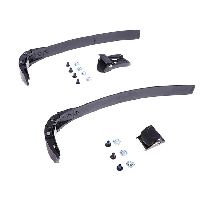 2Sets Pp Inline Roller Skate Strap Buckle With Clamp Screws Nut Accessories