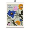 Abstract Vase Floral Flower Market Leaf Wall Art Canvas Painting Posters And Prints Hotel Shop for Restaurant Room Home Decor
