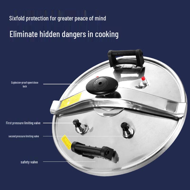 DM Commercial 304 Stainless Steel Pressure Cooker