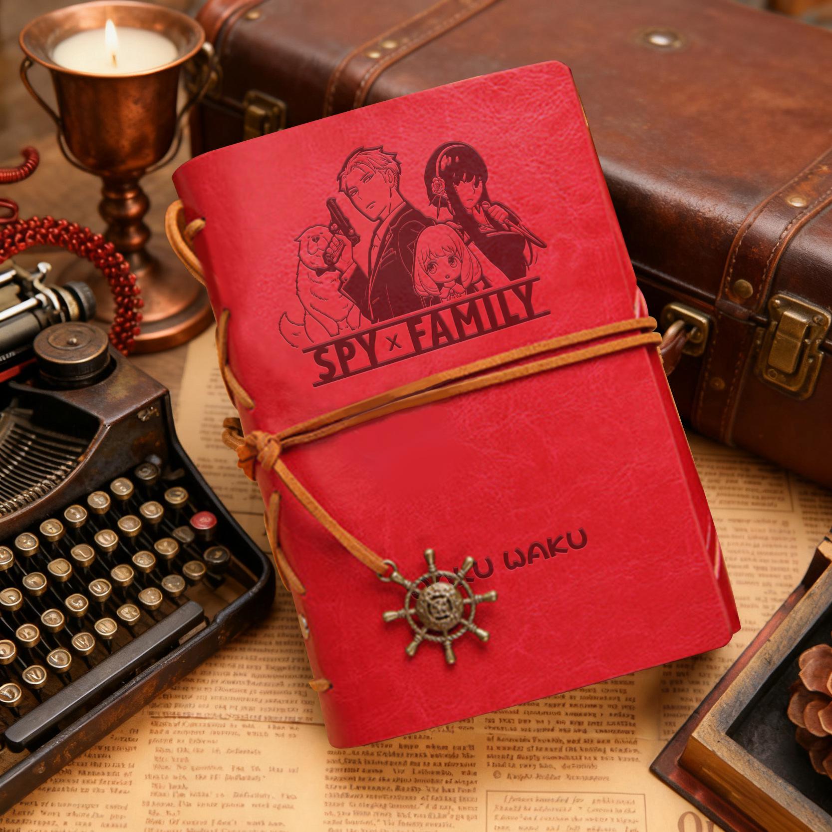 Spy x Family Anya A5 Retro Loose-leaf Notebook Planner