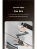 Dual Monitor & Laptop Rotating Stand with Adjustable Tray Height