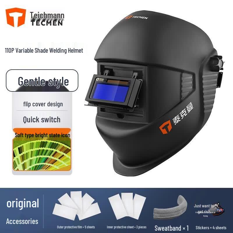 TECMEN Auto-Darkening Welding Helmet