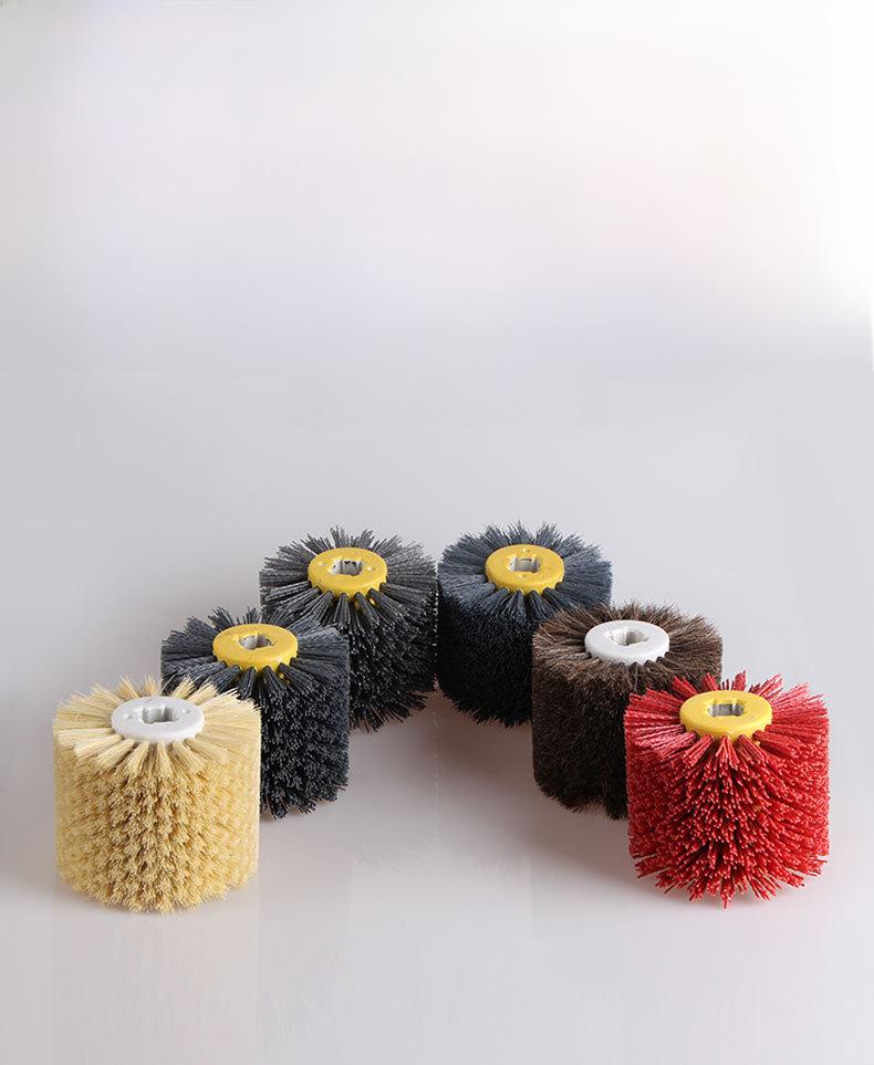 Cross-Border Abrasive Wire Drawing Sisal & Horsehair Polishing Brush for Wood Restoration & Deburring