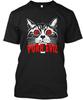 Purr Evil Satanic Cat Halloween For Lovers T-Shirt Made In the USA Size S To 5XL