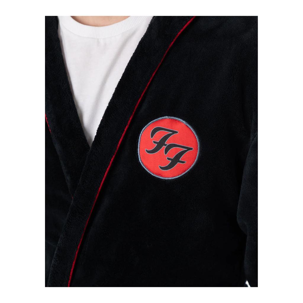 Foo Fighters Mens Logo Hooded Robe