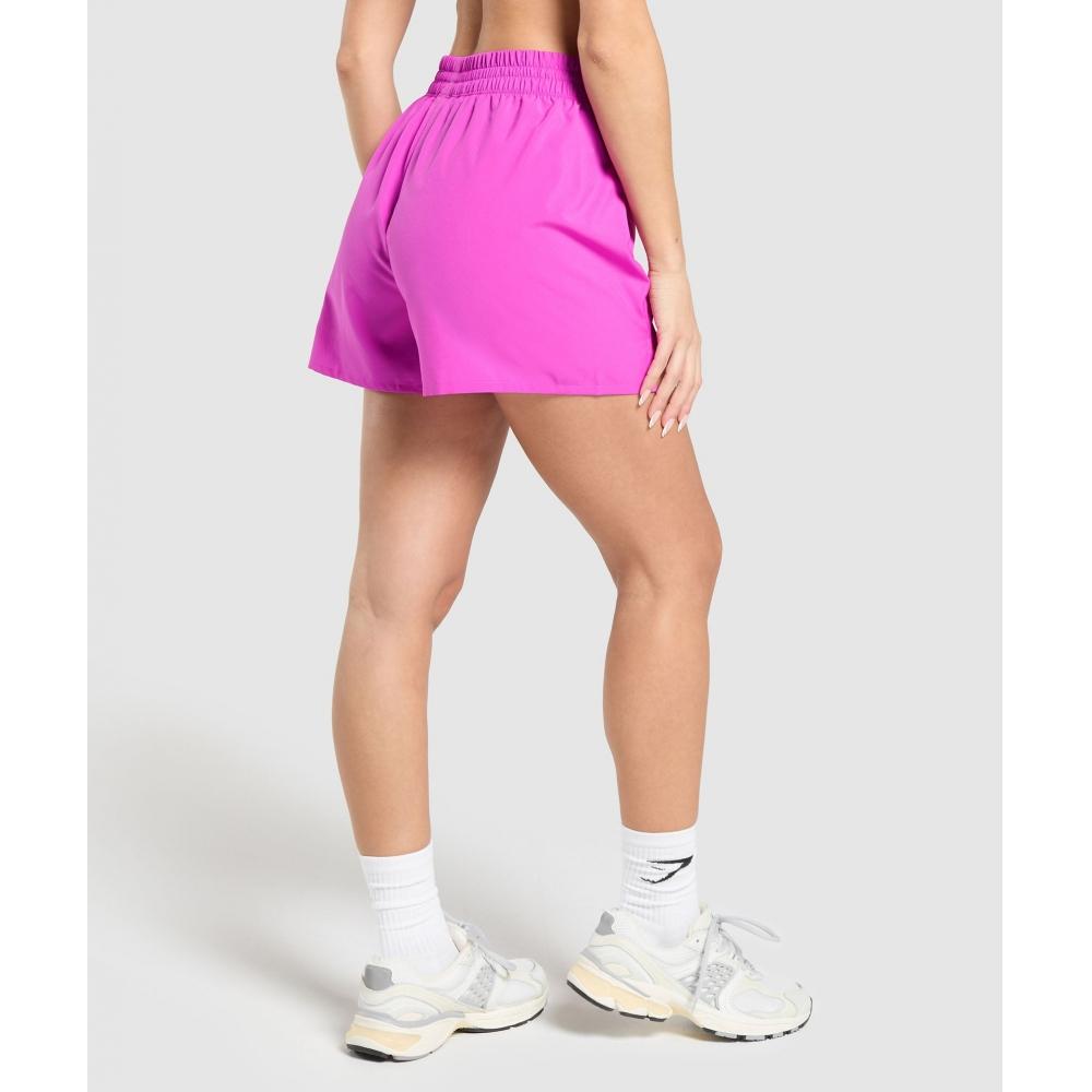 Gymshark Pintuck Shorts Vibrant Pink B8a6m Kcpy
