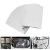 Set Of 10 Automotive Sound Insulation Mats, Aluminum Foil Backed Insulation Pads Dampening Sheets For Car Door Ceilings
