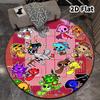 Sprunki Round Area Rug Carpet Rug For Living Room Bedroom Sofa Playroom Decor Nonslip Floor Mat