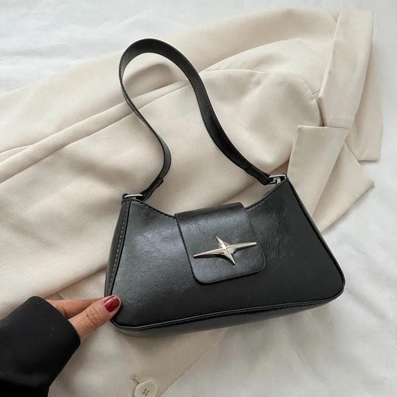 Girls' Baguette Shoulder Bag Versatile Premium Support Luxury Brand Warm Armpit for  New Texture