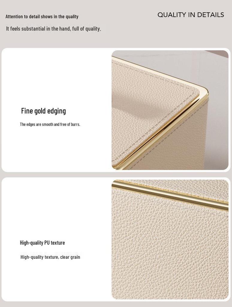 Elegante High-End-Taschentuchbox für Wohnzimmer oder Hotel