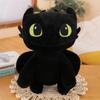 Popular Night Fury Toothless Doll Black Dragon White Dragon Plush Toy Dragon Training Master Doll Ragdoll