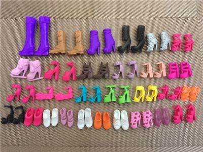Originale Prinzessinnen-Puppe Schuhe für 1/6 Puppen Mode Weibliche Puppe High Heels Freizeitschuhe Puppenzubehör