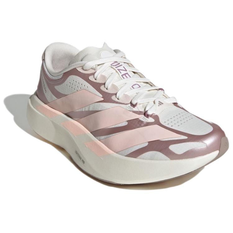 adidas Adizero Evo Sl Exo Comfortable Versatile Casual Running Shoes Women Sneakers Pink White KJ0439