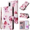 For Samsung Galaxy A17 5G/A26 5G Case Lacquered Marble Pattern Leather Phone Cover with Wrist Strap
