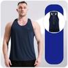 Men's Tank Vest Fitness Sleeveless Shirts Gym Shirt Bodybuilding Mesh Breathable Quick-drying Singlet Workout Running Tops S M L XL XXL 3XL 4XL