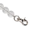 2pcs Transparent Bag Chain Acrylic Beads Purse Chain Bead Assortments Bag Strap  Wrist Strap
