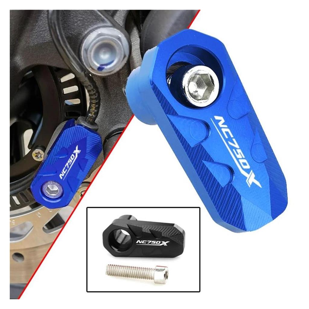 Sensor Protection Honda NC750X NC750S NC700X NC700 Front Rear Wheel Sensor Protection Guard (Red2)