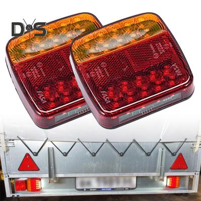 LED Magnetic Towing Tail Lights Wireless LED Trailer Lights Kit High Lumens Super Bright IP67 Waterproof Car Rear Lights