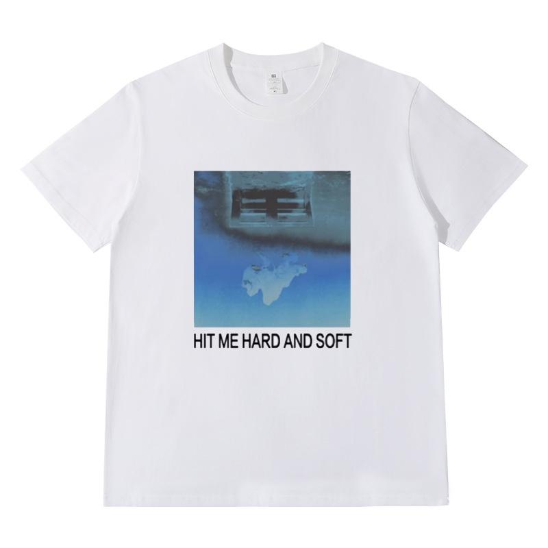 

2026 Футболка Billie Eilish, новий альбом HIT ME HARD, та сама реп-футболка з коротким рукавом, трендовий бренд для чоловіків і жінок M