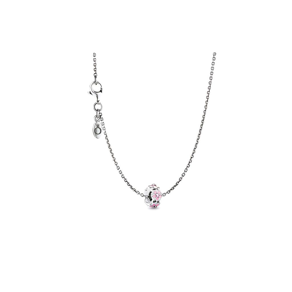 Pandora Mulan Flower Enamel Bracelet Charm Women Bracelets 792088PCZ