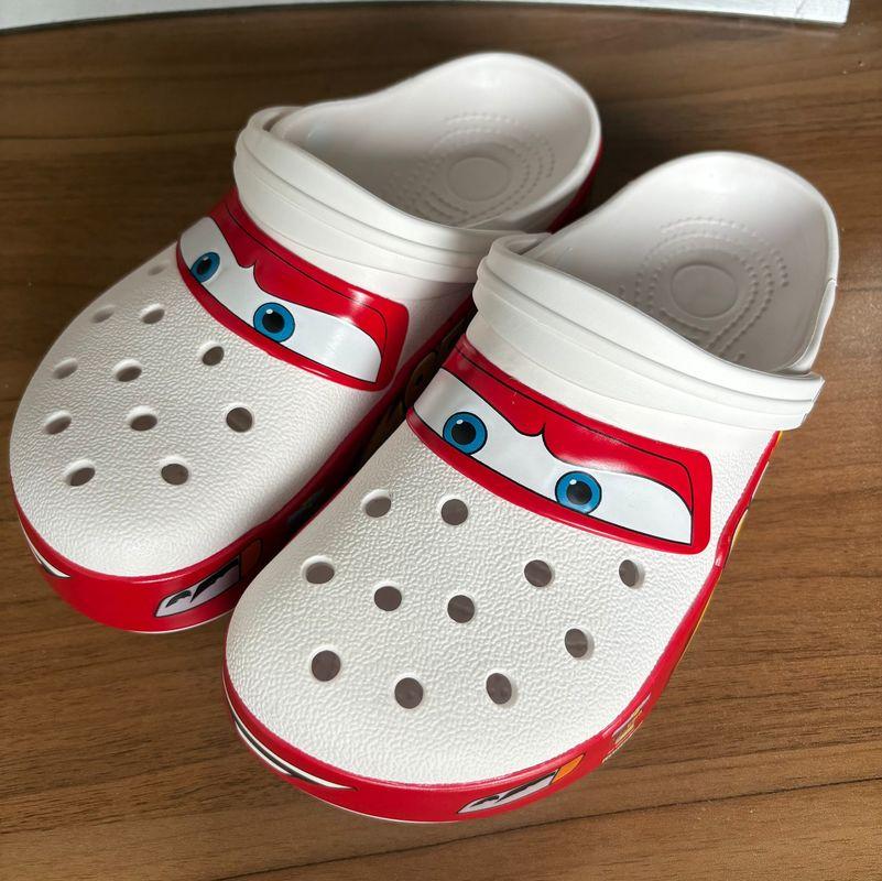

Anime Lightning Mcqueens Slippers Outdoor Summer Eva Beach Breathable Shoes Home Children Casual Non Slip Comfort Sandals Gifts Kid Friendly C8